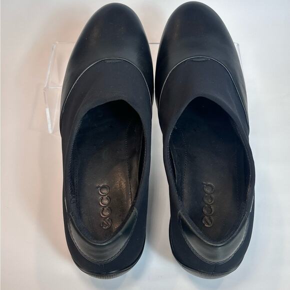 Ecco Womens 8 Sculptured GTX Gor-tex Slip On Comfort Heels Office Business Pumps - Picture 9 of 15
